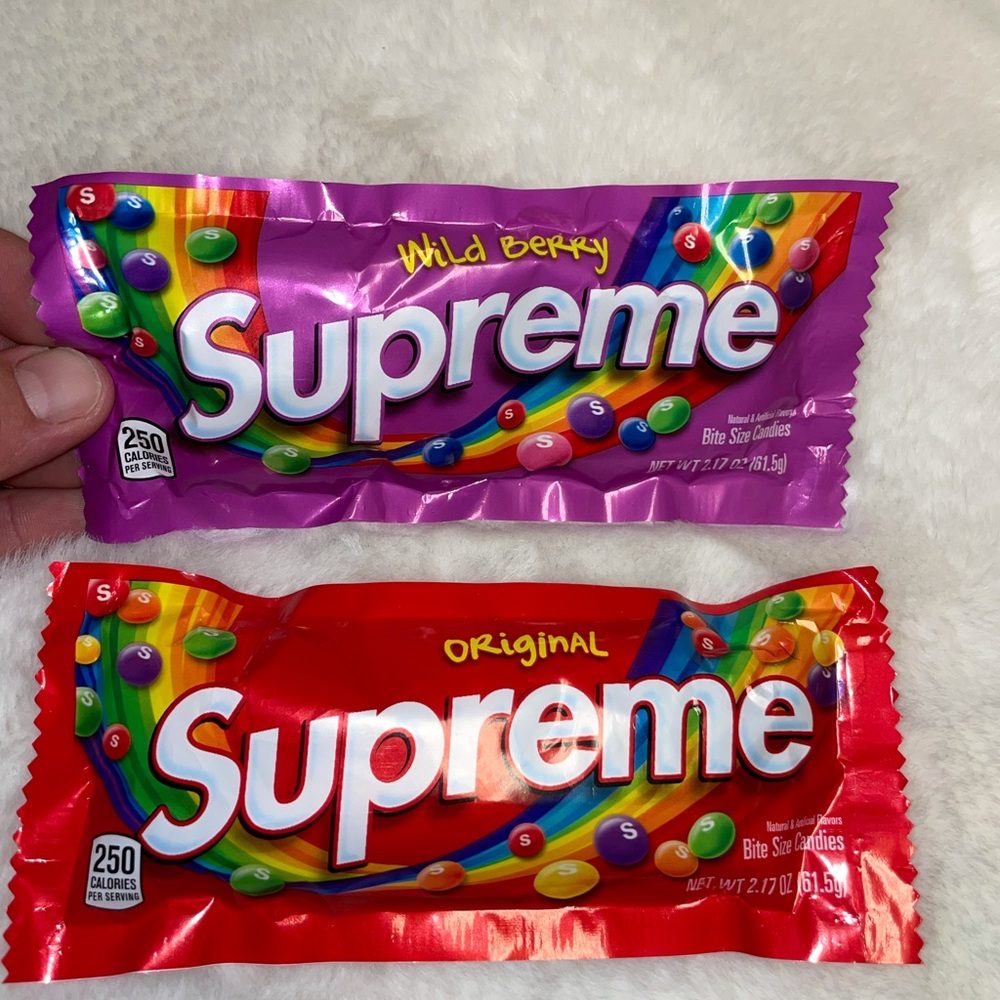 Lot of 2 Skittles Supreme